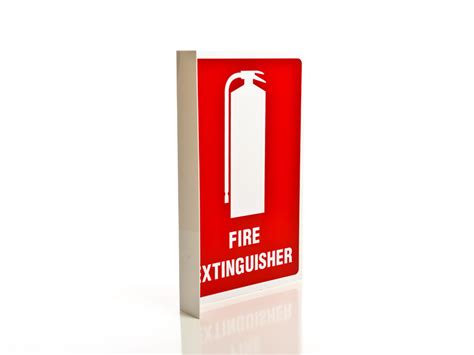 Sign | Fire Extinguisher Location Sign | Right Angle | Medium | Buy Online