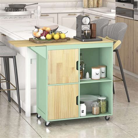 10 Best Island Carts For A Small Kitchen Under $200