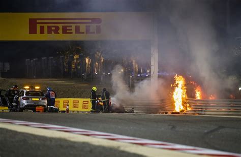 'I saw death too closely' - F1 driver describes horrific 140mph crash after leaving hospital