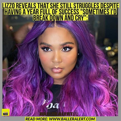 Lizzo Reveals That She Still Struggles Despite Having A Year Full of ...