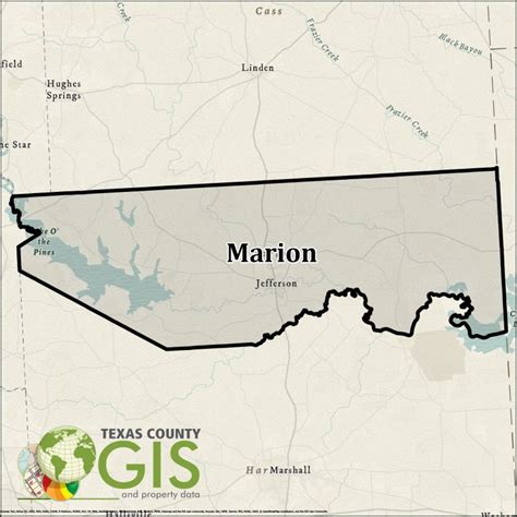 Marion County, TX | GIS Shapefile & Property Data