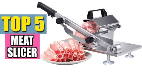 Best Meat Slicer Review In 2020 - Top 5 Meat Slicers for Home Use | Best meat, Meat slicers ...