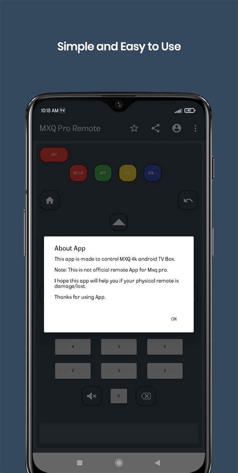 Remote Control for MXQ Pro 4k for Android - Download