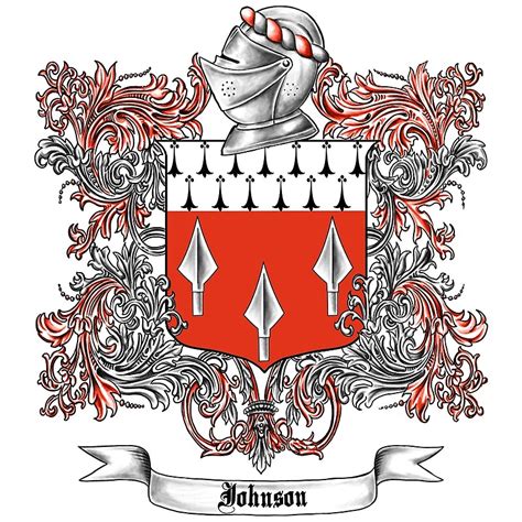 "Johnson Family Crest 3" by atomicblizzard | Redbubble