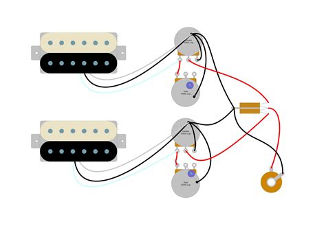 Lindy Fralin Modern PAF Wiring Diagram | Humbucker Soup