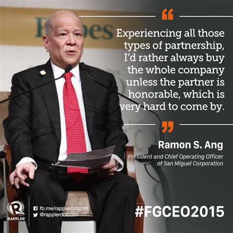 SMC's Ramon Ang: 'We sell assets because of bad partnerships'