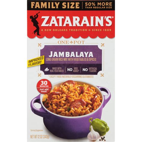 Zatarain's Red Beans and Rice Mix, Spicy, 8 Oz - Walmart.com