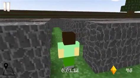 Passing Mazecraft Level (Minecraft tribute) in 3D Maze 2 game - YouTube