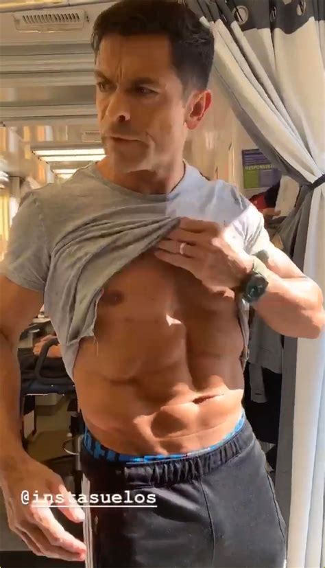 Mark Consuelos Shows Off His Toned Abs on KJ Apa's Instagram: Photo ...