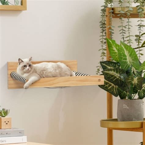 Wall-Mounted Cat Hammock, Cat Shelf and Perch for Wall, Cat Wall-Mounted Bed Furniture for, 1 ...