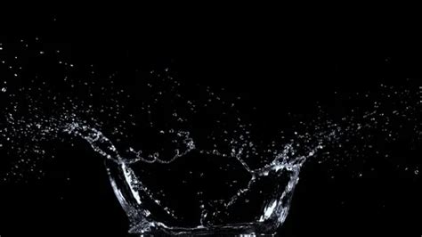 Super Slow Motion Shot of Water Splash a... | Stock Video | Pond5