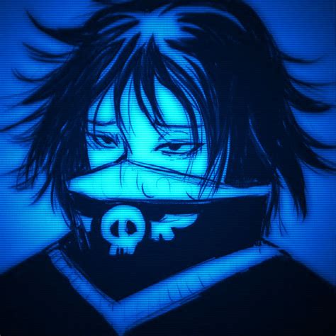 Anime icon blue aesthetic | Anime icons, Blue aesthetic, Blue anime