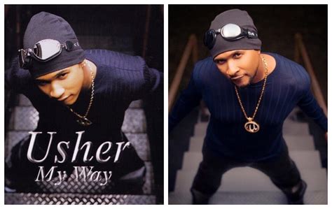 Usher Recreates Iconic 'My Way' Cover Ahead of Album's 25th Anniversary ...