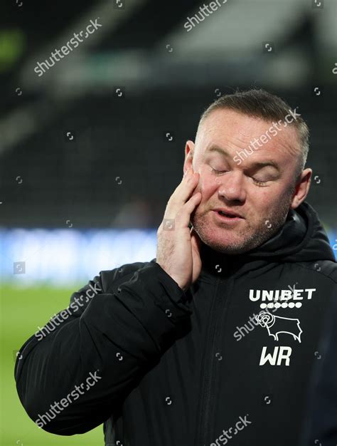 Wayne Rooney Manager Derby County Editorial Stock Photo - Stock Image ...