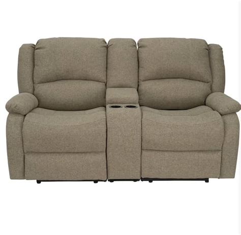 Reclining Loveseat With Center Console Cover - Velcromag