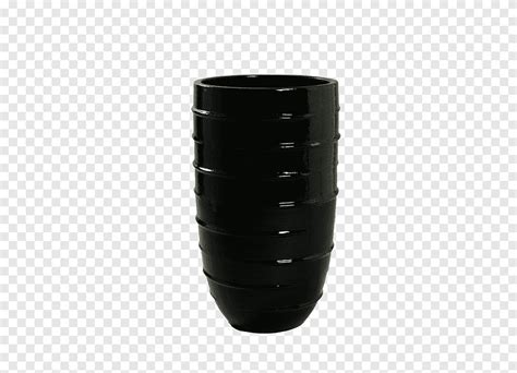 Plastic Black M, porcelain pots, black, artifact png | PNGEgg