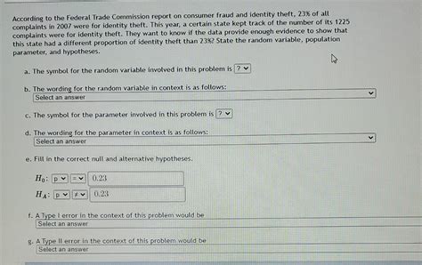 Solved According to the Federal Trade Commission report on | Chegg.com