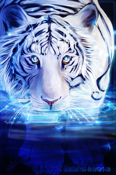 White Tiger by CelestialFrost on DeviantArt