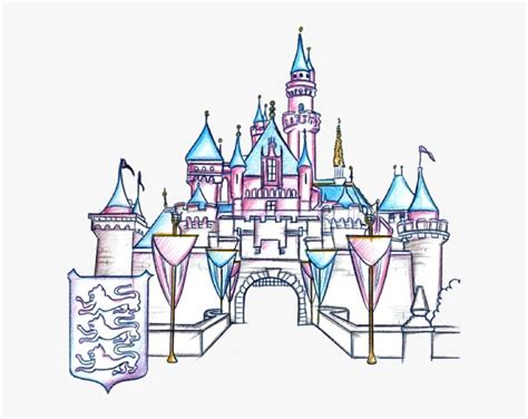 Disney Castle Disneyland Clipart Transparent Png - Disneyland Castle ...