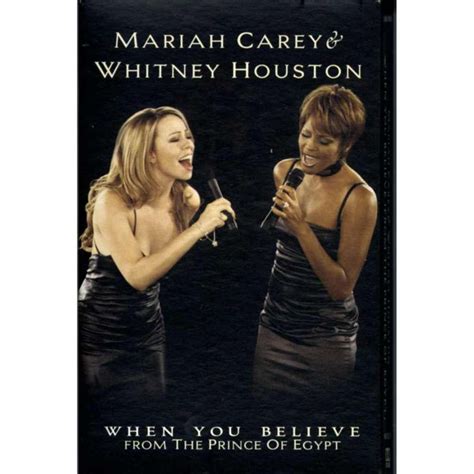 When you believe by Mariah Carey & Whitney Houston, Tape with popfair - Ref:118046465