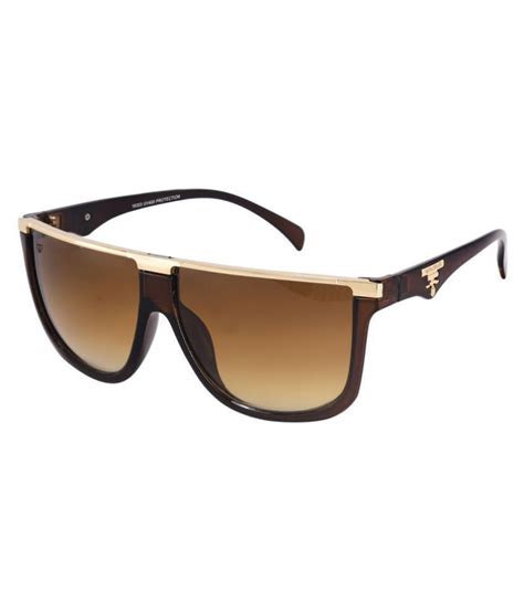 Walrus - Brown Square Sunglasses ( WS-GBL-090906 ) - Buy Walrus - Brown Square Sunglasses ( WS ...