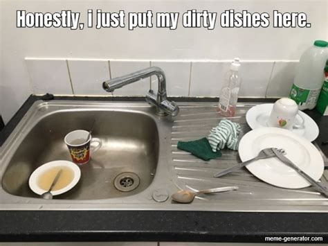 Clean dishes, dirty dishes - Meme Generator