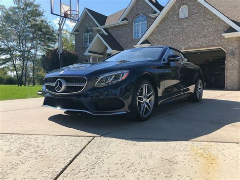 low miles 2017 Mercedes Benz S Class S550 convertible for sale