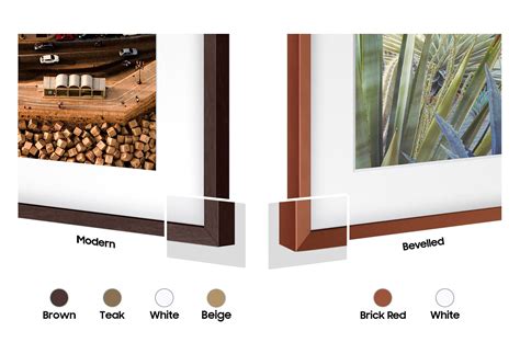 Samsung Customizable Teak Color Bezel for The Frame TV 43 inch buy onine in kuwait