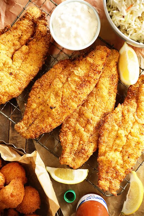 Lemon Pepper Fried Catfish - Southern Bite