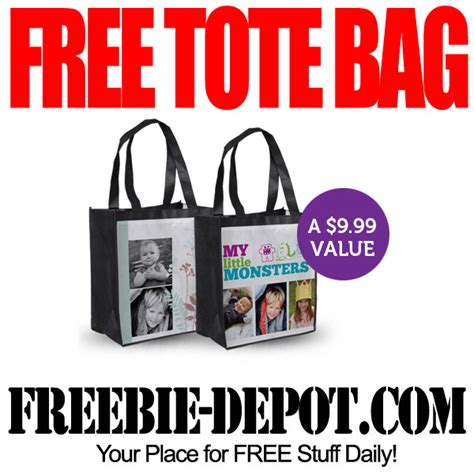 FREE Personalized Tote Bag | Freebie Depot