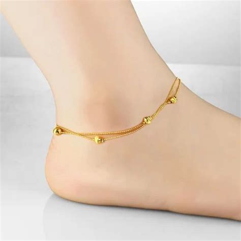 Gold Anklets at Best Price in India