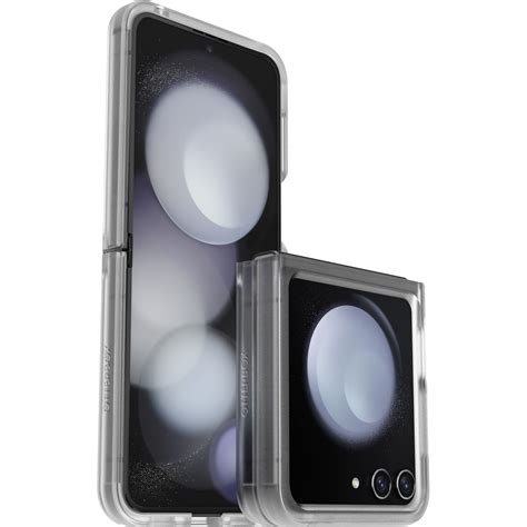 Clear folding Galaxy Z Flip5 Case | OtterBox Thin Flex