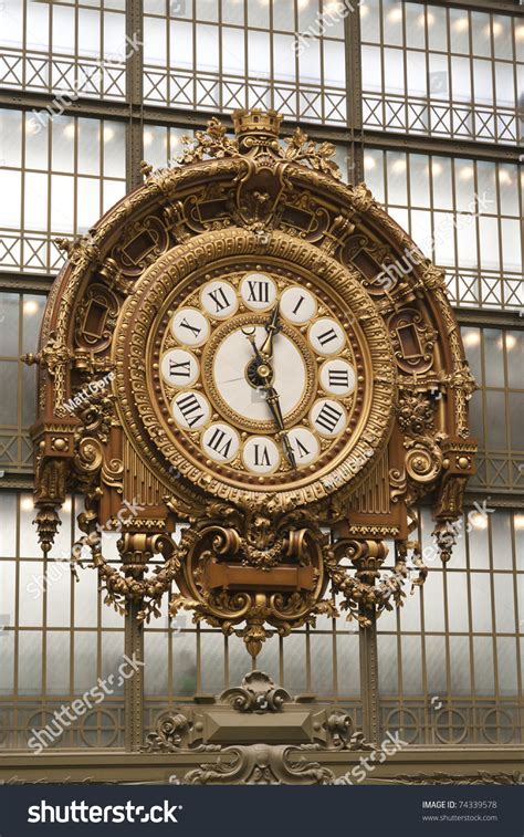The Musee D'Orsay Clock In Paris, France Stock Photo 74339578 : Shutterstock
