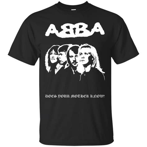 Abba Black Metal | Cool t shirts, Cool graphic tees, Tshirt designs