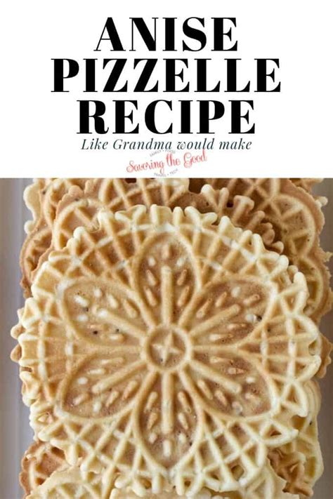 Pizzelle Recipe Anise | Bryont Blog