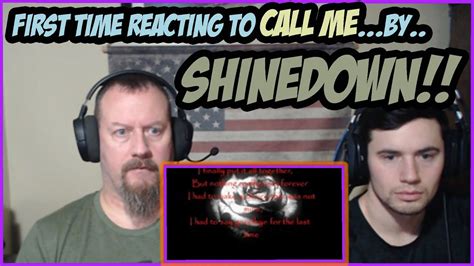 First Time Reacting To Call Me...By Shinedown. - YouTube