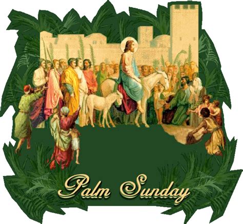 Download High Quality palm sunday clipart triumphal entry Transparent ...