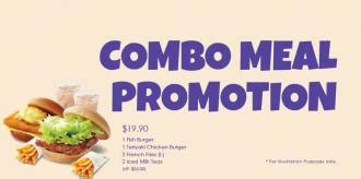 MOS Burger Delivery Combo Meal Promotion