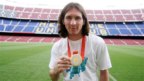 10 anys de l’or olímpic de Lionel Messi