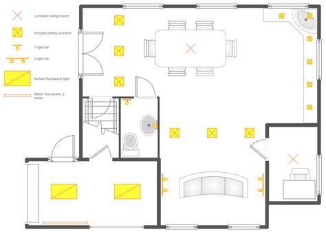 Reflected Ceiling Plans Solution | ConceptDraw.com