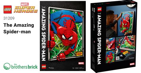 LEGO gives your favorite web-slinger the mosaic treatment in 31209 The ...