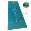 Tapis de Yoga de Voyage Yogom: Écologique, Lavable, Pliable