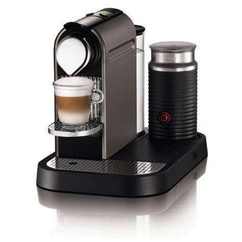 Nespresso Citiz Steel Gray Espresso Maker & Milk Frother C 120 GR ...