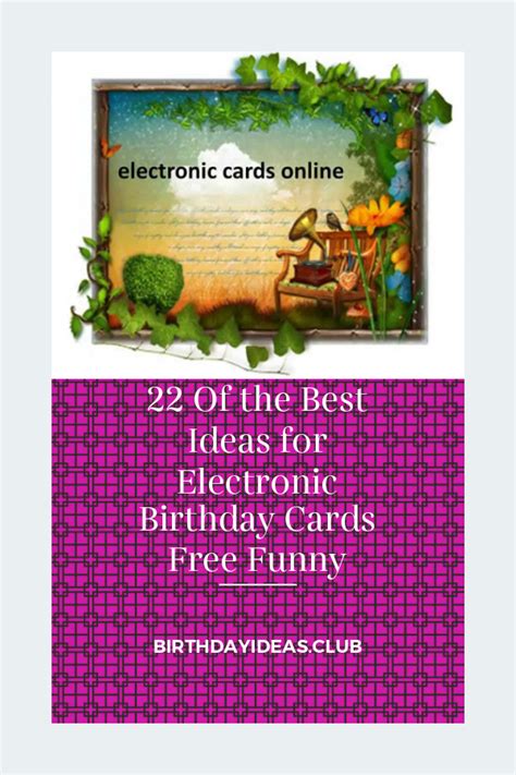 21 Best Funny Electronic Birthday Cards – Home, Family, Style and Art Ideas