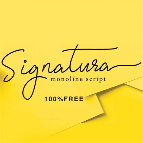 Amazing Free Signature Fonts » CSS Author