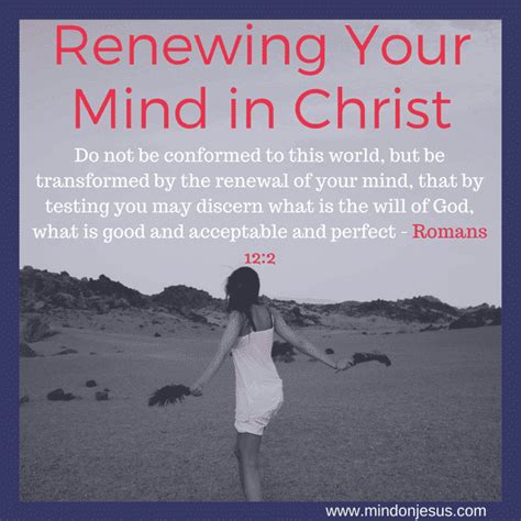 Renewing Your Mind in Christ. 5 helpful steps. | Mind On Jesus