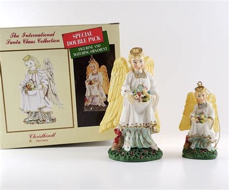 Angel Christkindl GERMANY Figurine & orname International Santa Claus Collection # ...