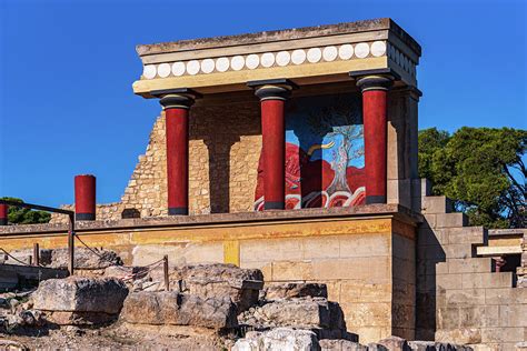 Knossos Archaeological Site - Heraklion - Crete - Greece Photograph by Jon Berghoff - Fine Art ...