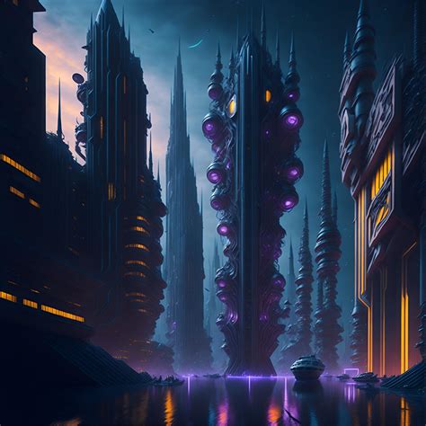 Futuristic Town by AmadeuSaya on DeviantArt