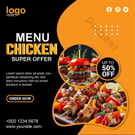 21,000+ Chicken Menu Templates | Free Graphic Design Templates PSD ...